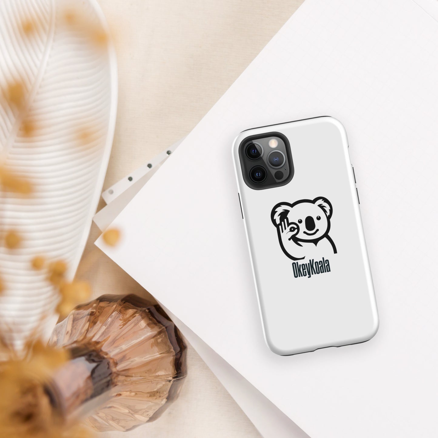 Funda dura OkeyKoala para iPhone