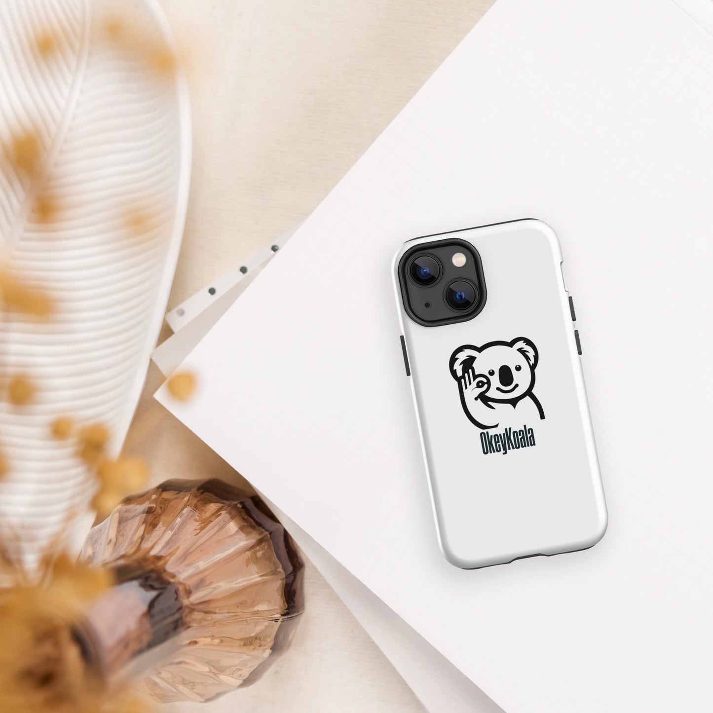 Funda dura OkeyKoala para iPhone