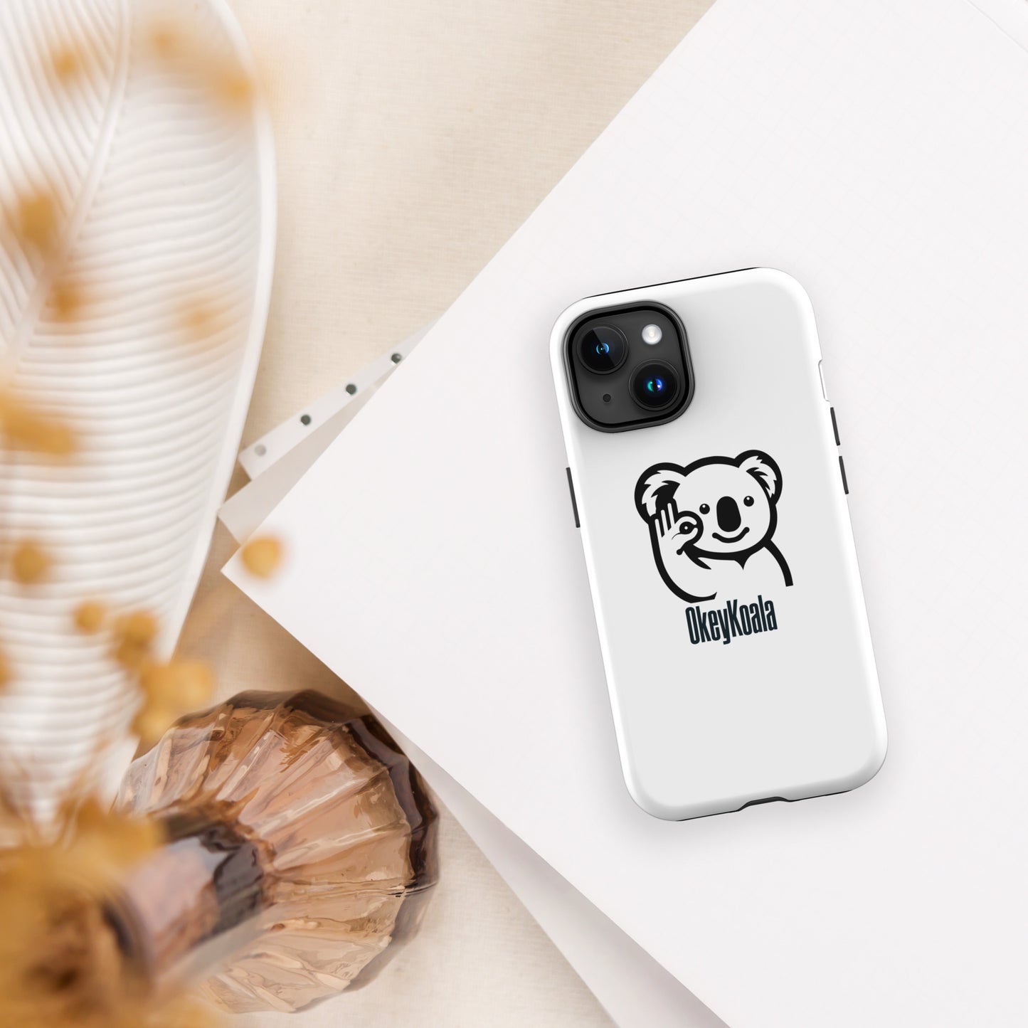 Funda dura OkeyKoala para iPhone