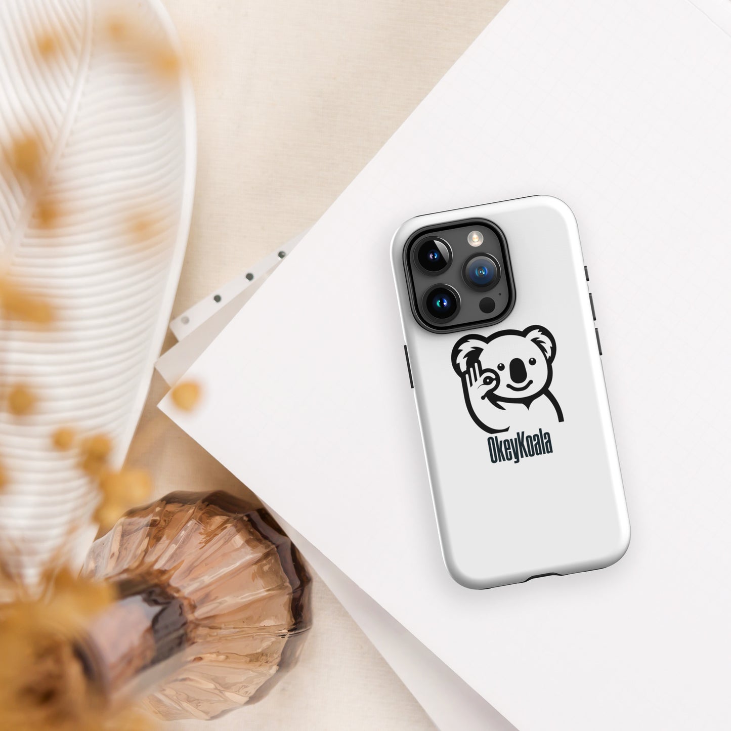 Funda dura OkeyKoala para iPhone