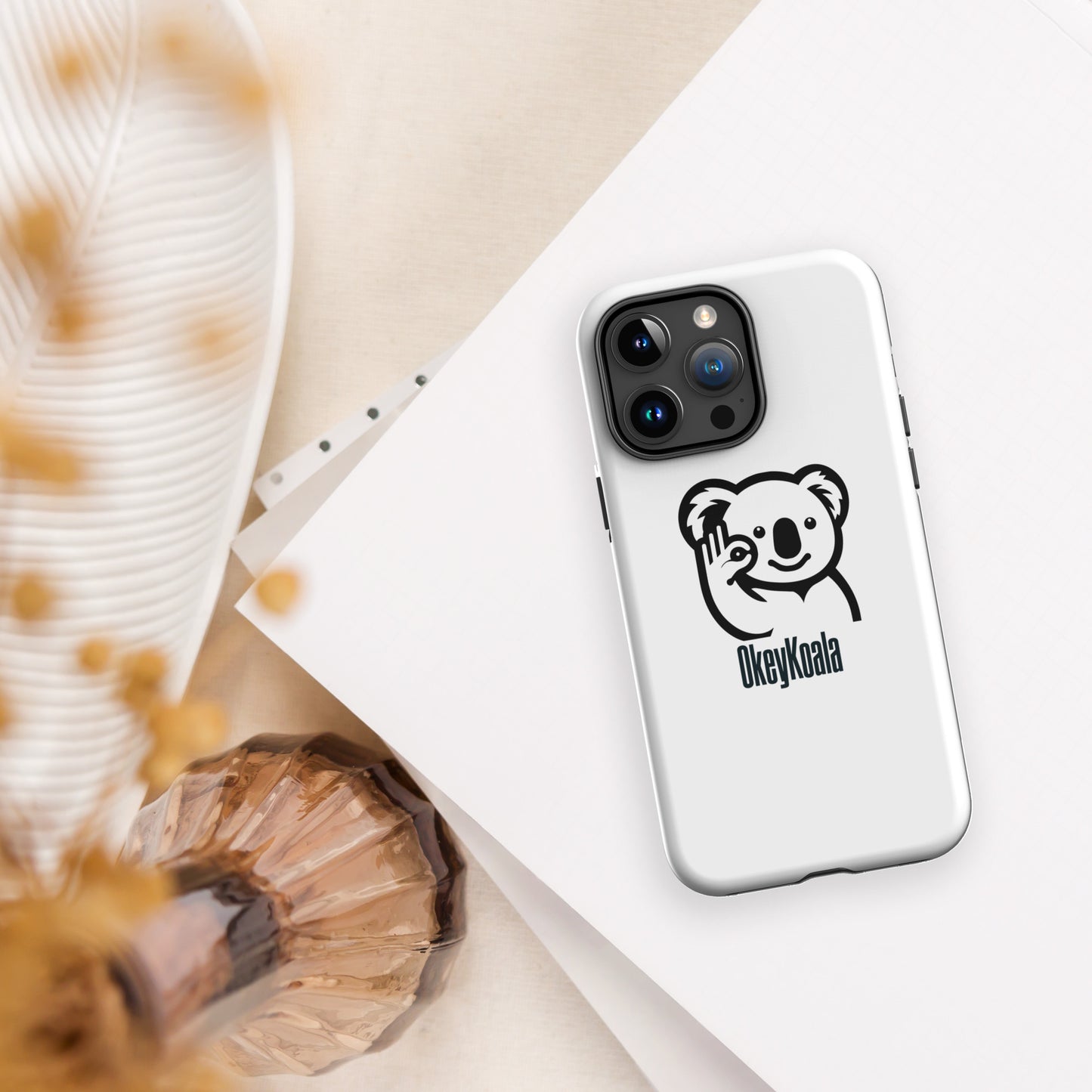 Funda dura OkeyKoala para iPhone