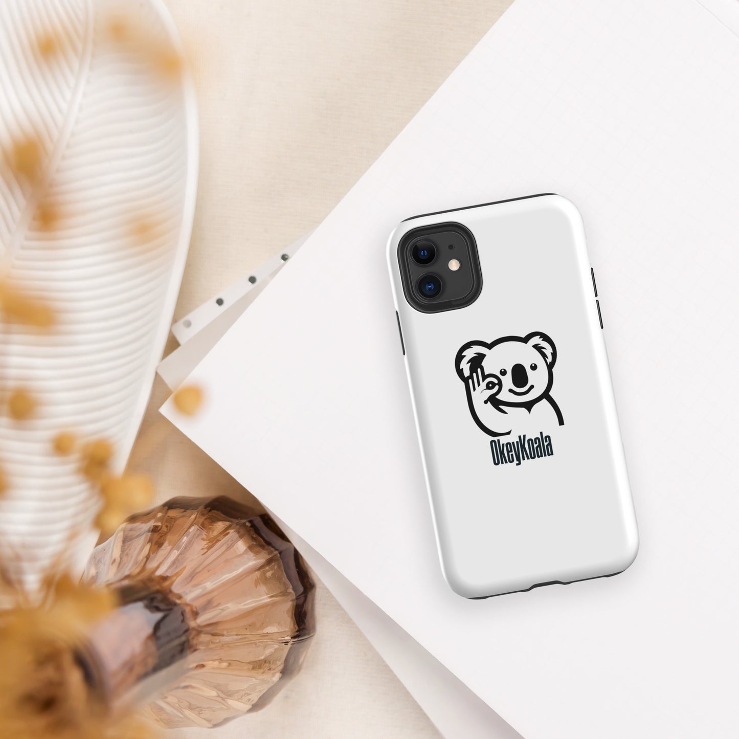 Funda dura OkeyKoala para iPhone