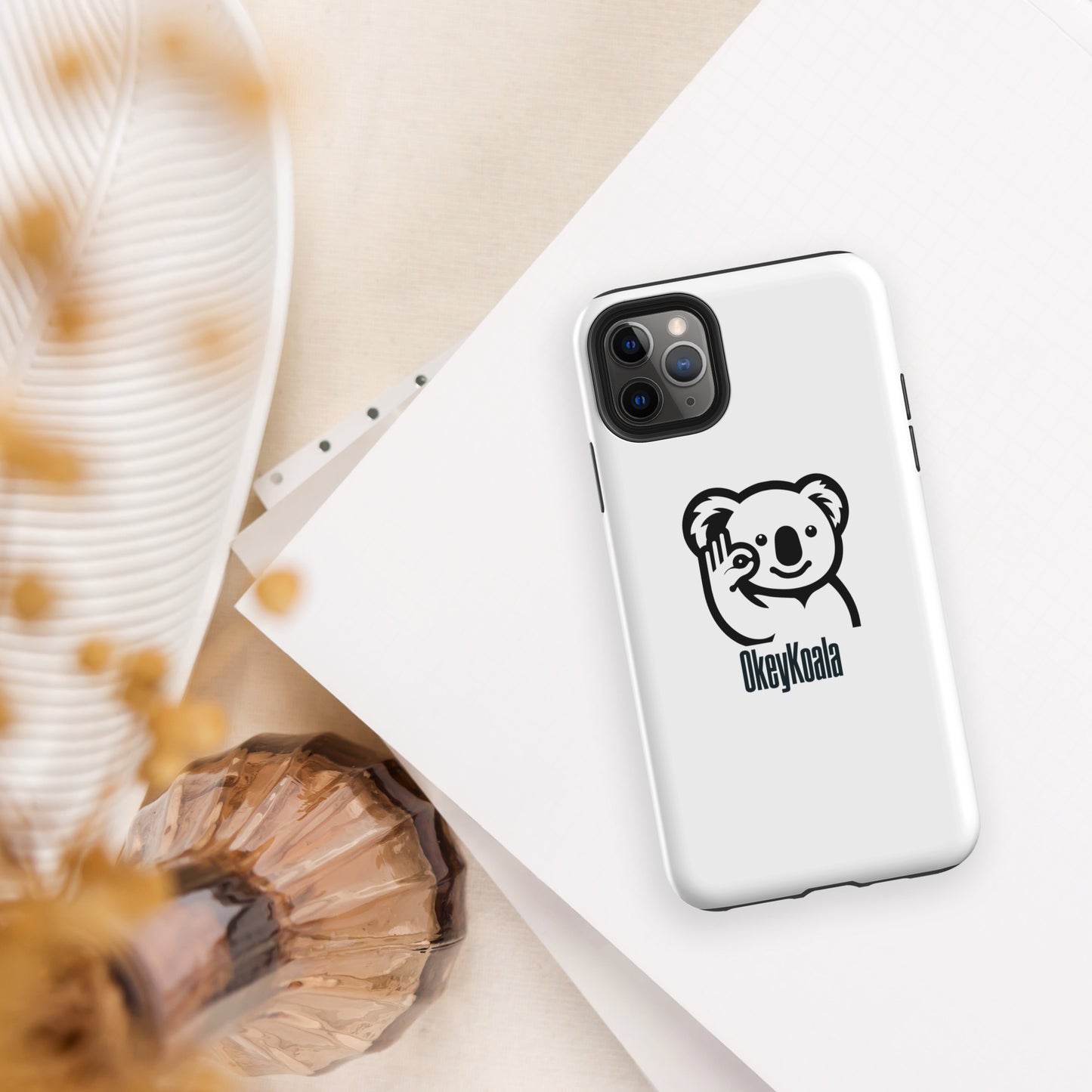 Funda dura OkeyKoala para iPhone