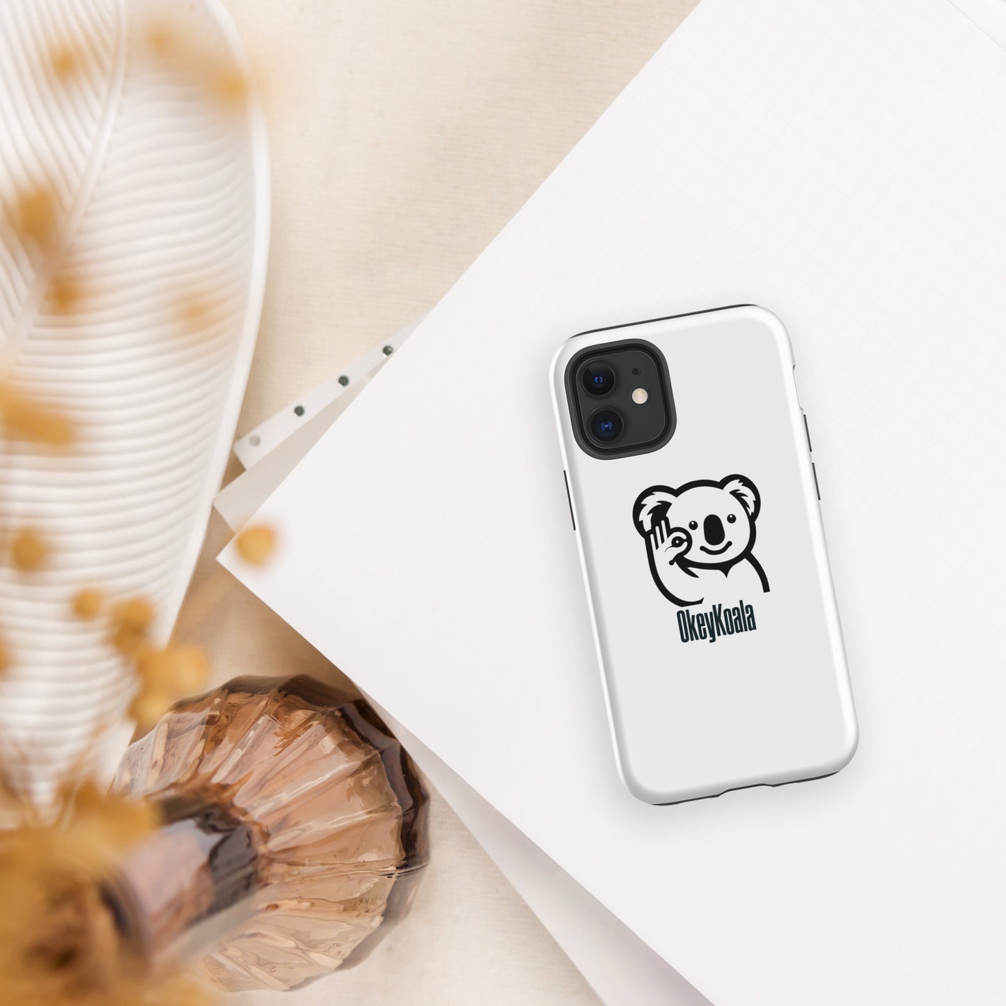 Funda dura OkeyKoala para iPhone