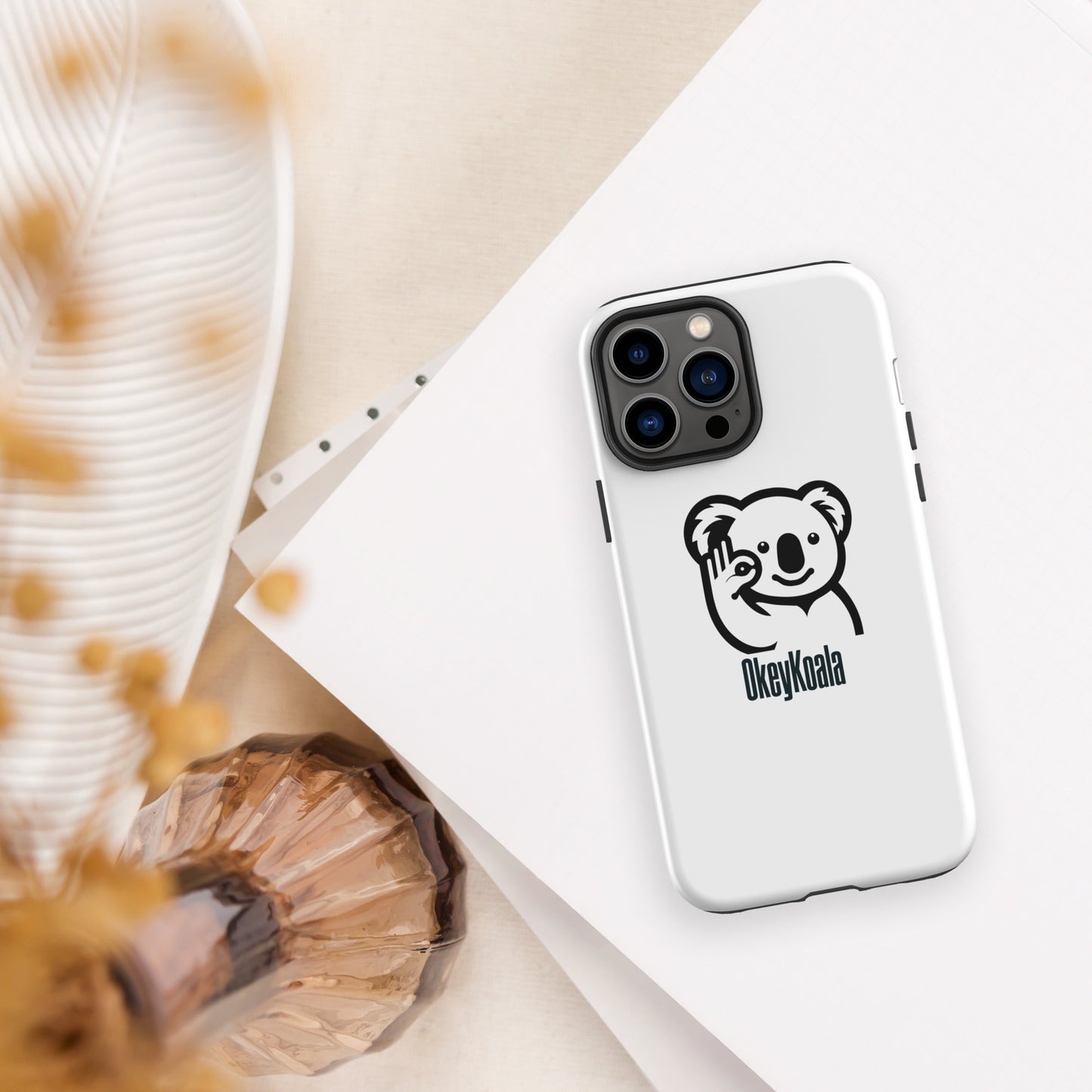 Funda dura OkeyKoala para iPhone