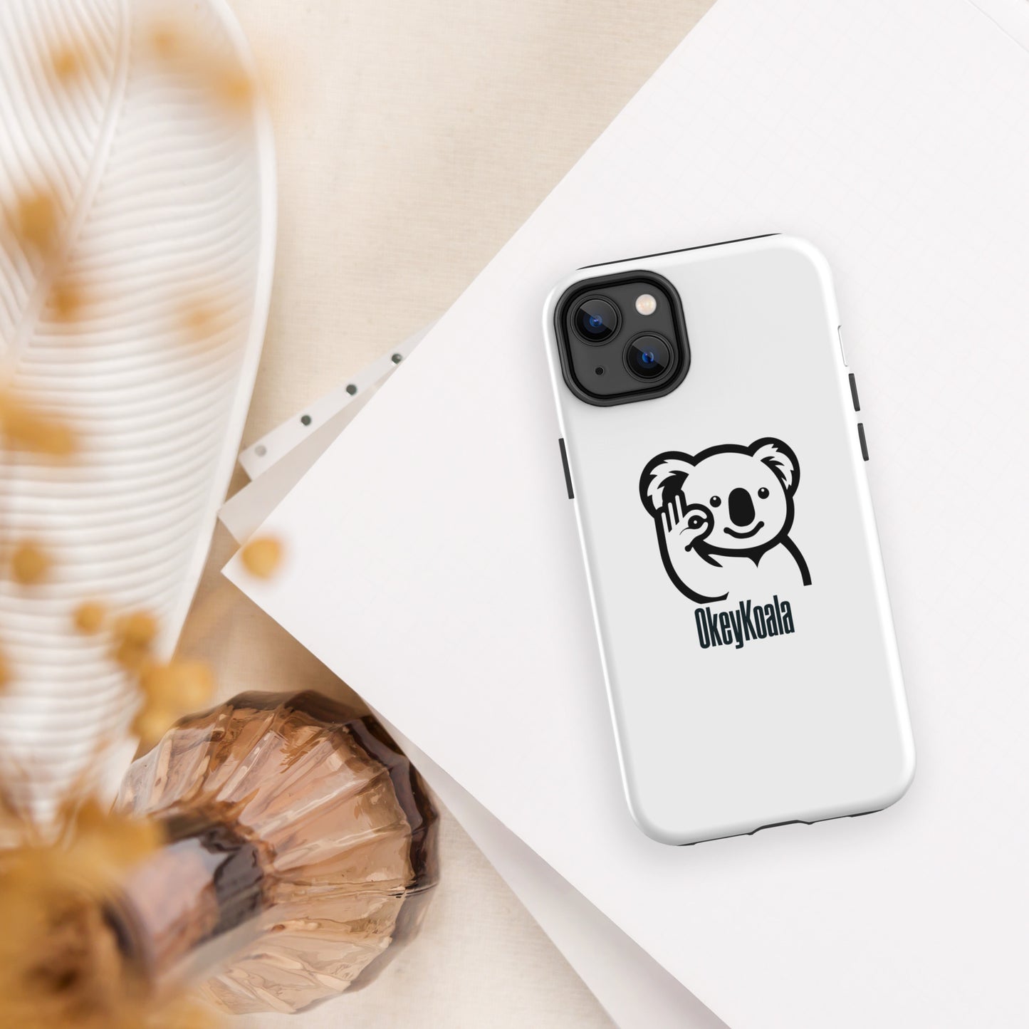 Funda dura OkeyKoala para iPhone