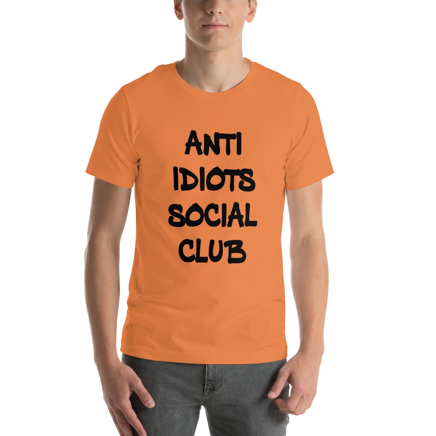 Anti idiots social club hombre