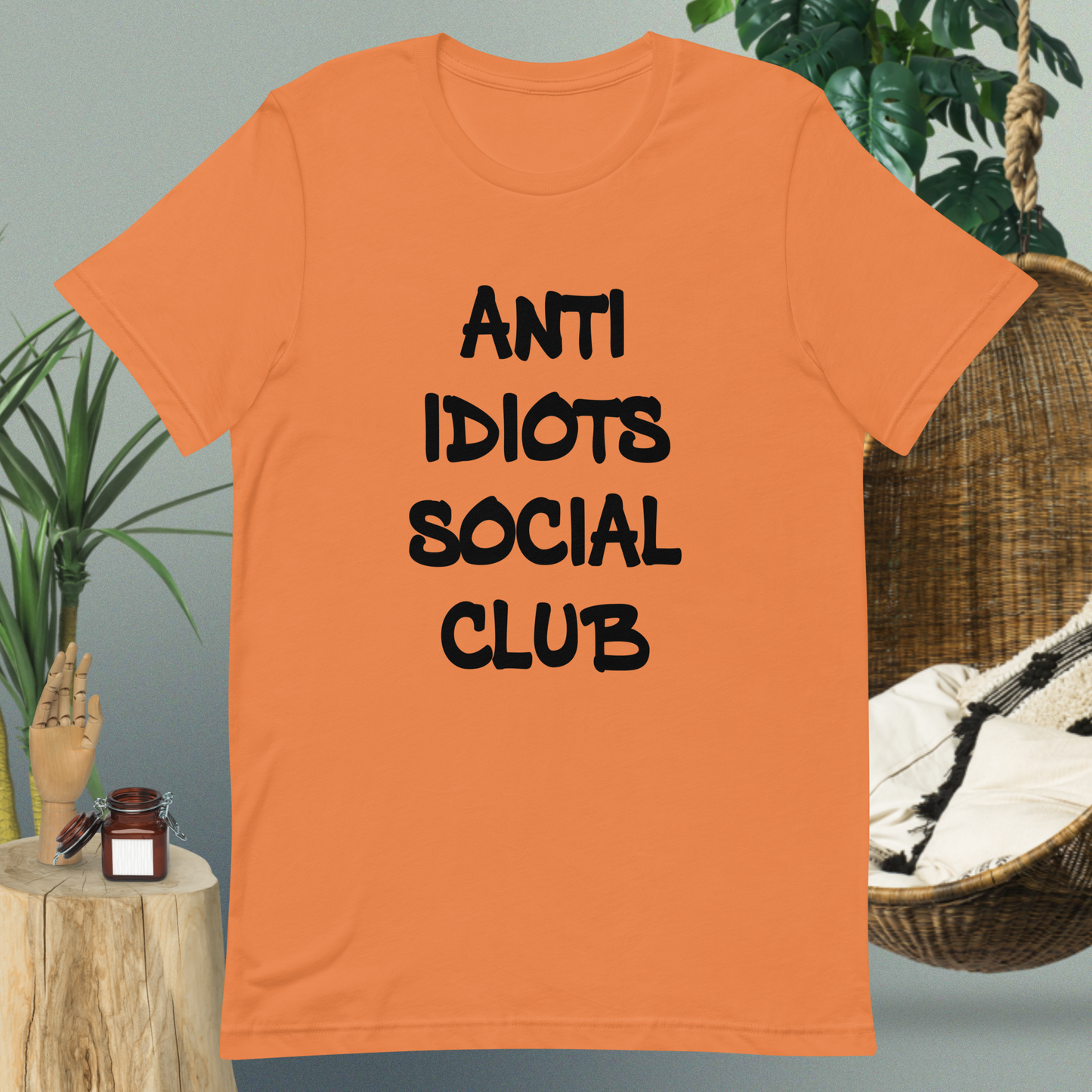 Anti idiots social club mujer