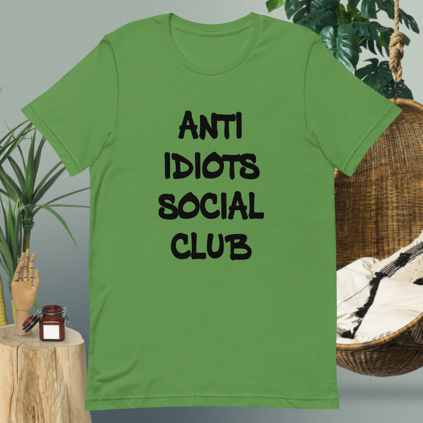 Anti idiots social club hombre