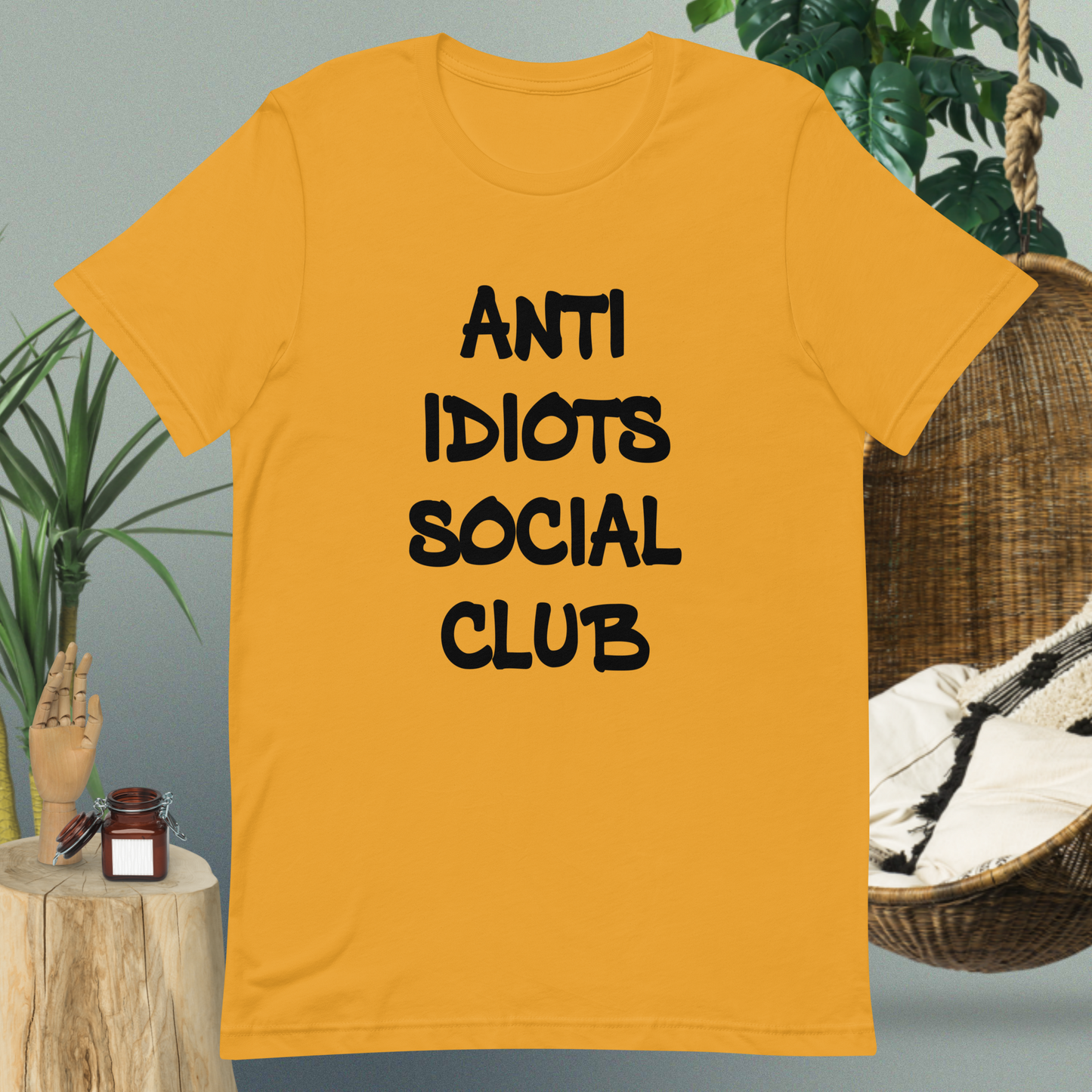 Anti idiots social club hombre