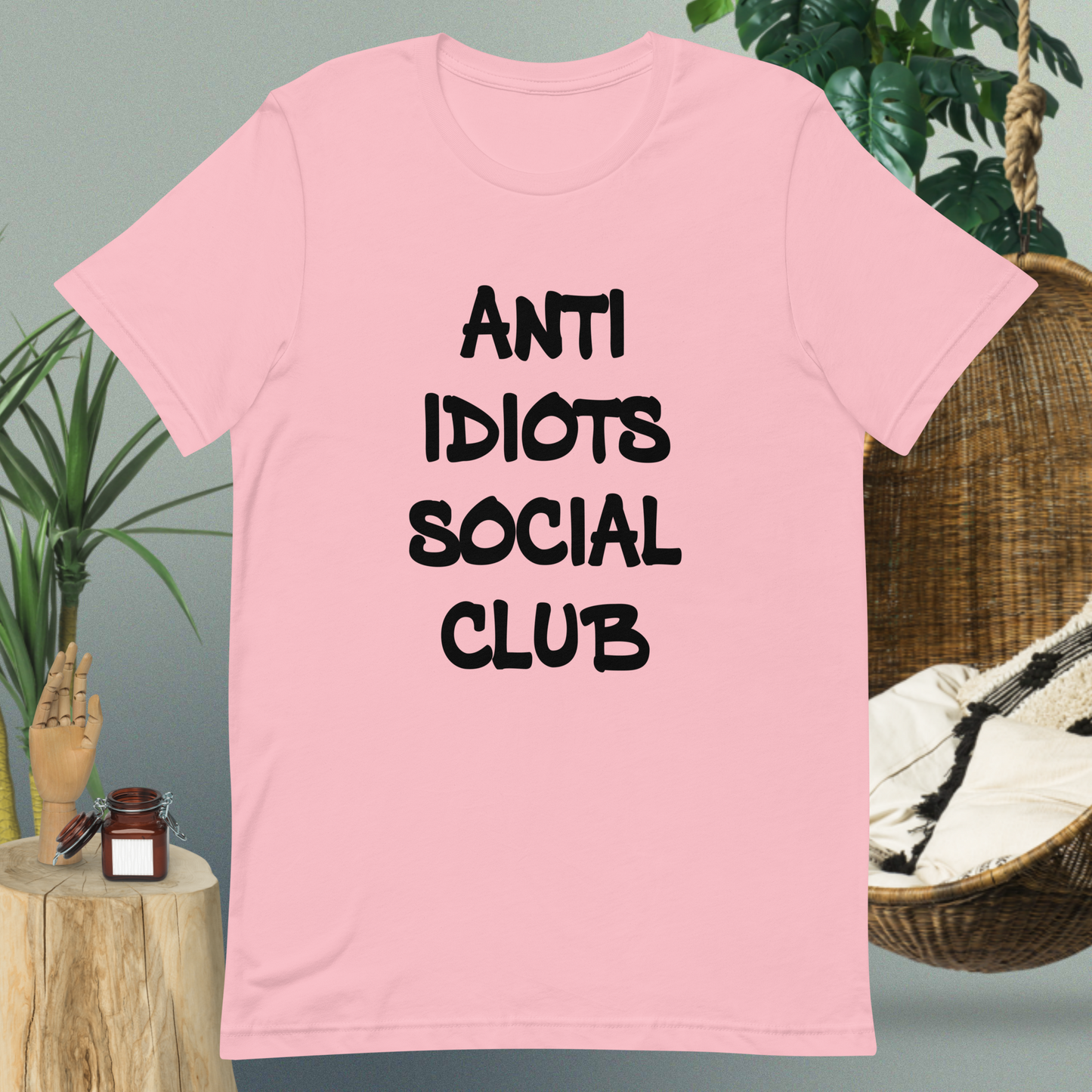 Anti idiots social club hombre