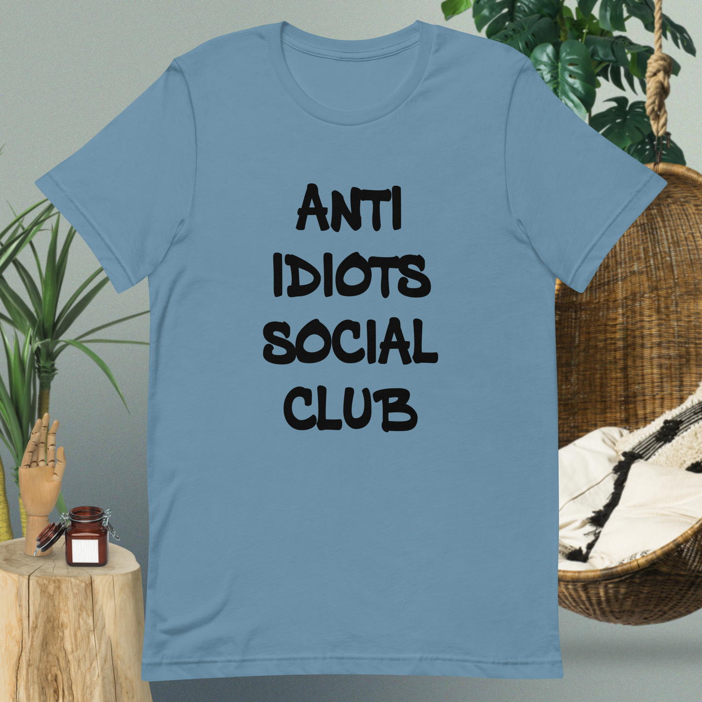 Anti idiots social club mujer