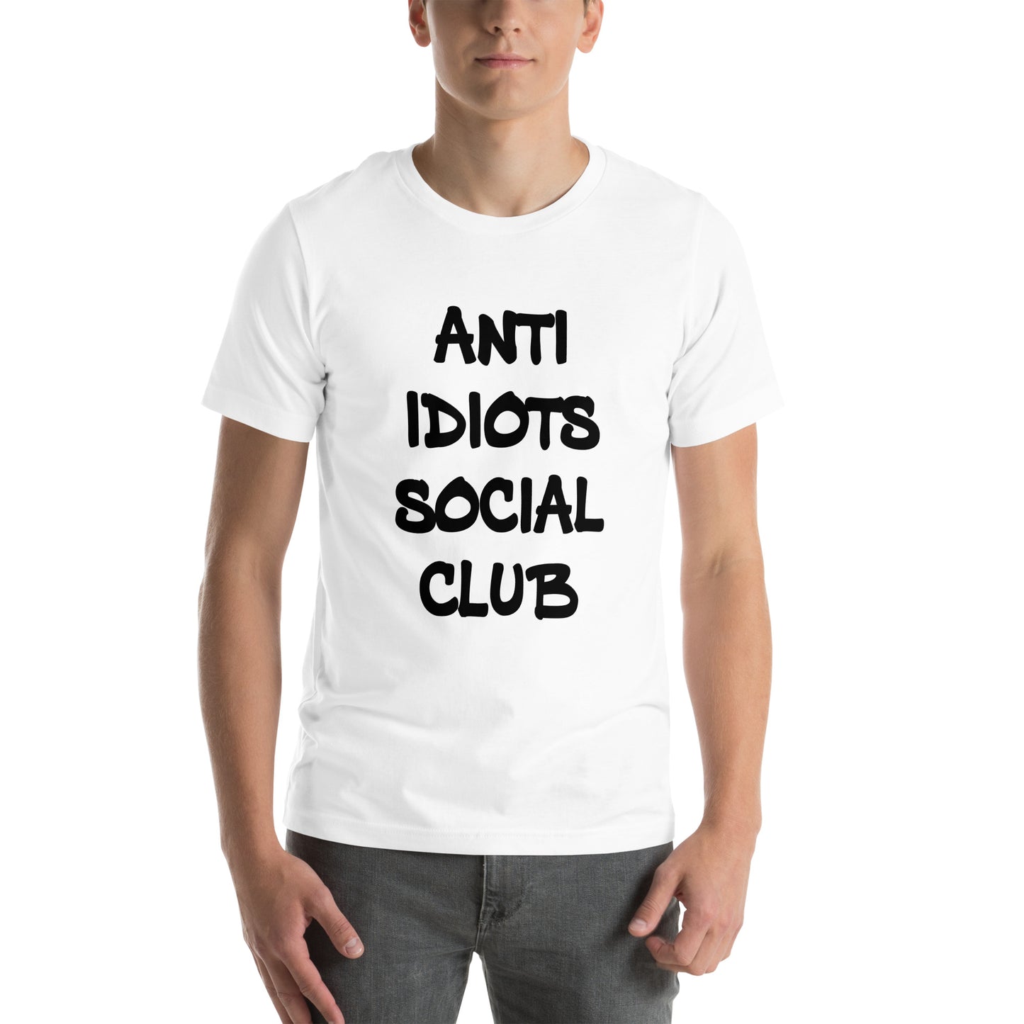 Anti idiots social club hombre