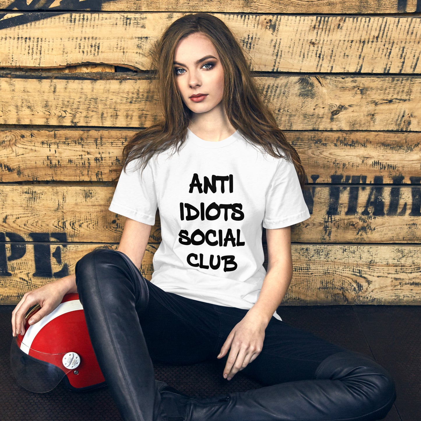 Anti idiots social club mujer